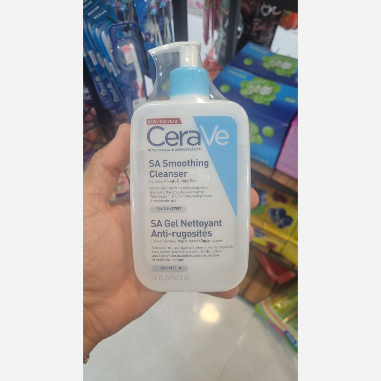 ژل شسستشو سراوی CeraVe مدل SA Smoothing 473 میل