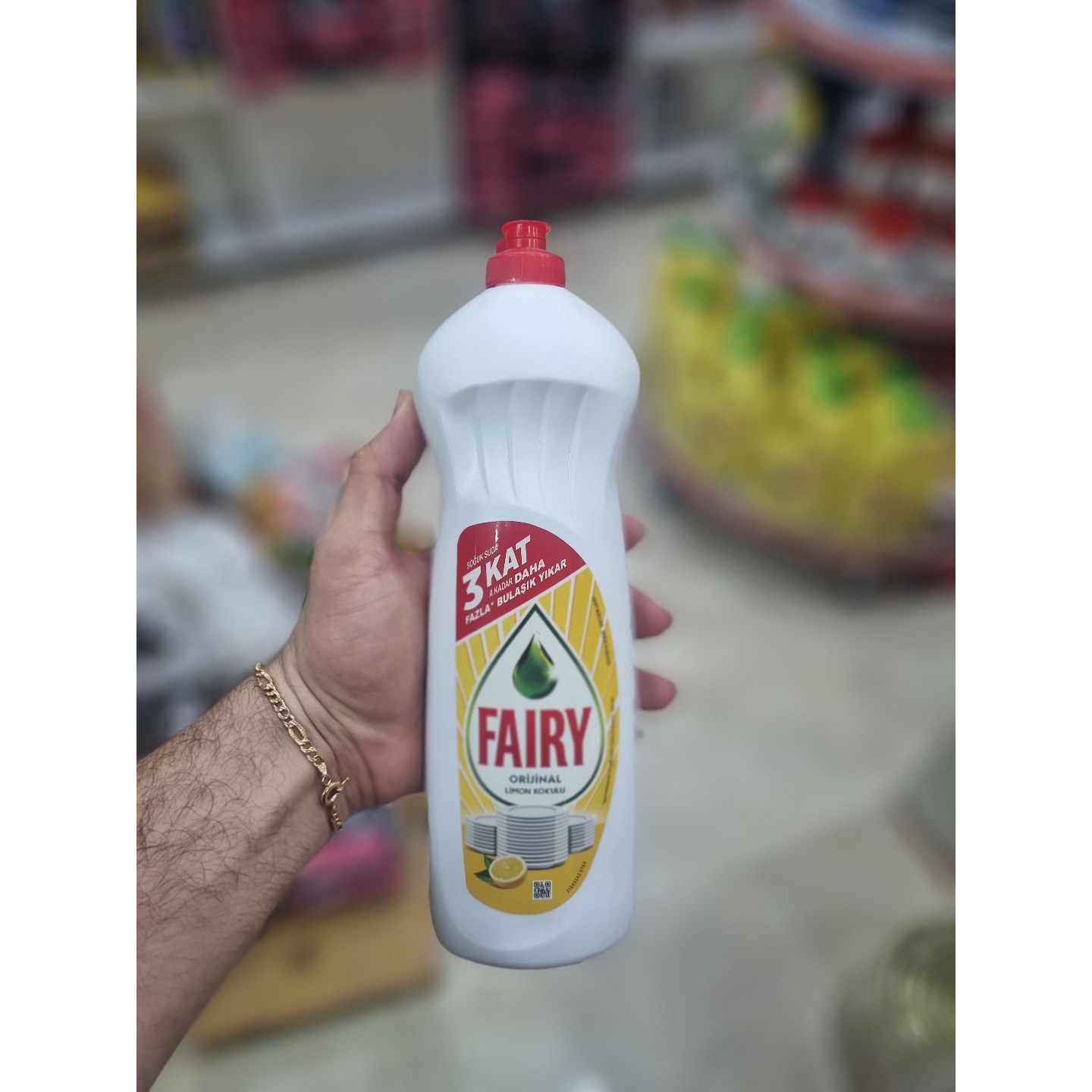 مایع ظرفشویی دستی فیری ایتالیایی 1000 میل