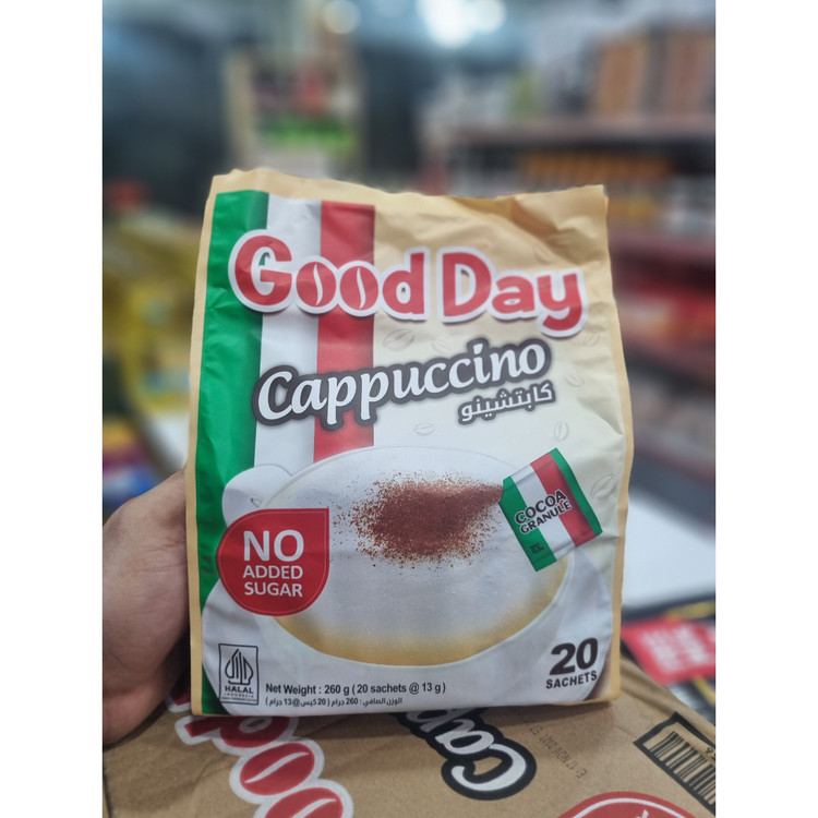 کاپوچینو گوددی رژیمی بسته 20 ساشه ای
